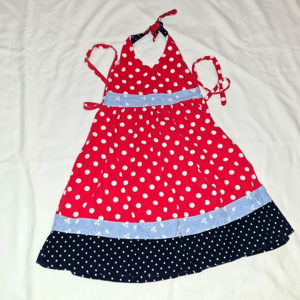 Bonnie Jean Girl's Halter Sundress Sz 3zt